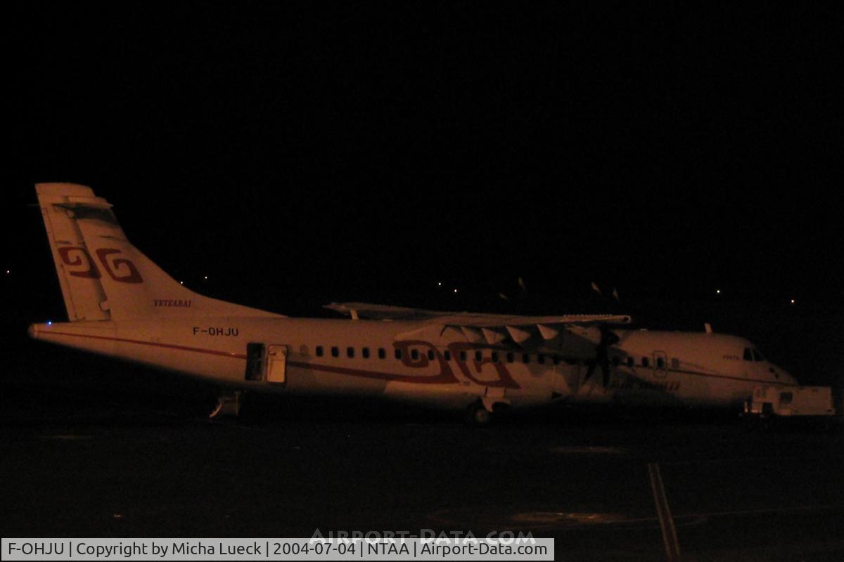 F-OHJU, 1998 ATR 72-212A C/N 563, At Papeete
