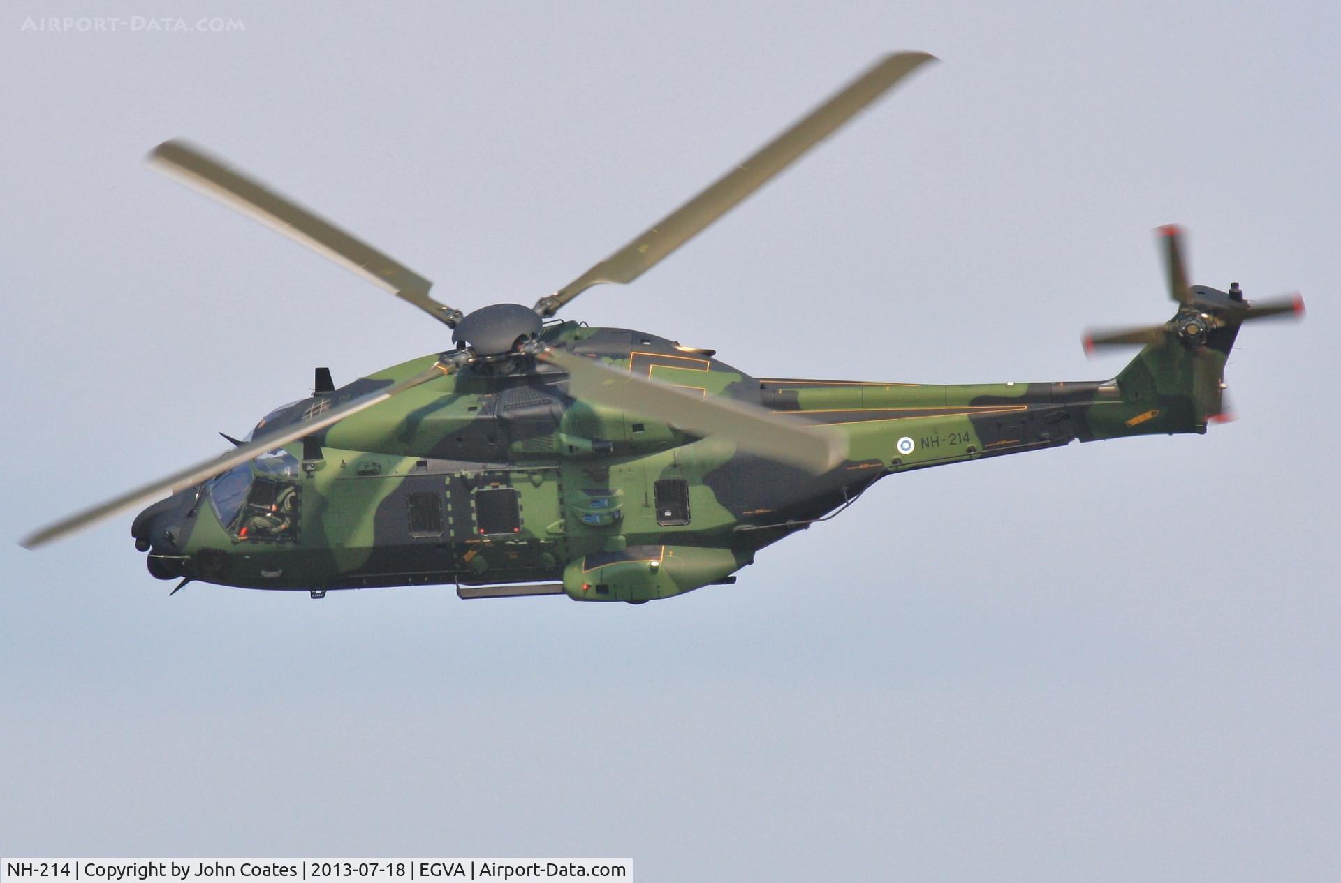 NH-214, 2011 NHI NH-90 TTH Caiman C/N 1211, Tight turn during RIAT practise