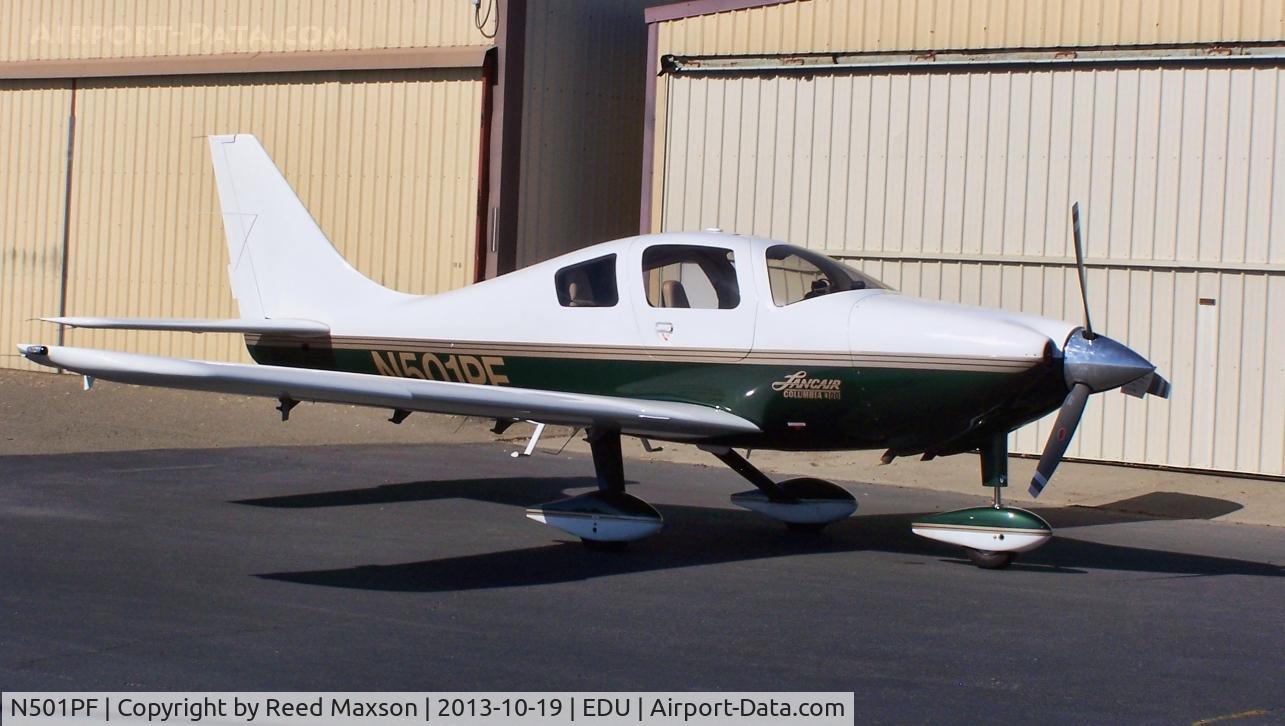 N501PF, 2001 Lancair LC-40-550FG C/N 40021, At University open house