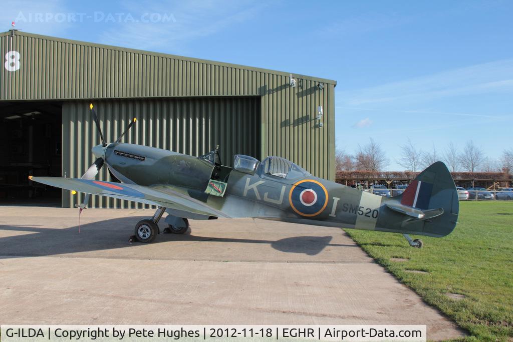 G-ILDA, 1944 Supermarine 509 Spitfire TR.IXc C/N CBAF.10164, G-ILDA two-seat Spitfire at Goodwood