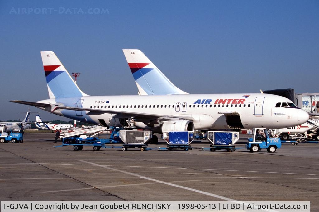 F-GJVA, 1990 Airbus A320-211 C/N 144, from and to Paris Orly
