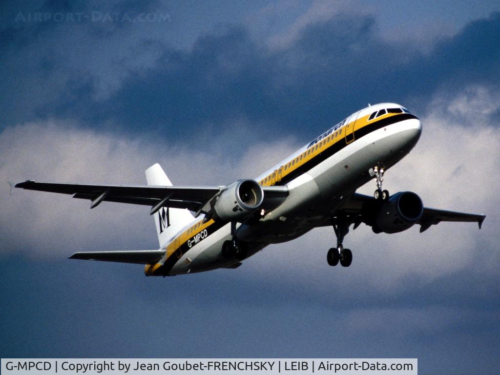 G-MPCD, 1994 Airbus A320-212 C/N 379, ex MONARCH, ferried 11/16/12 LTN-KEF-PSM-TUP for scrapping