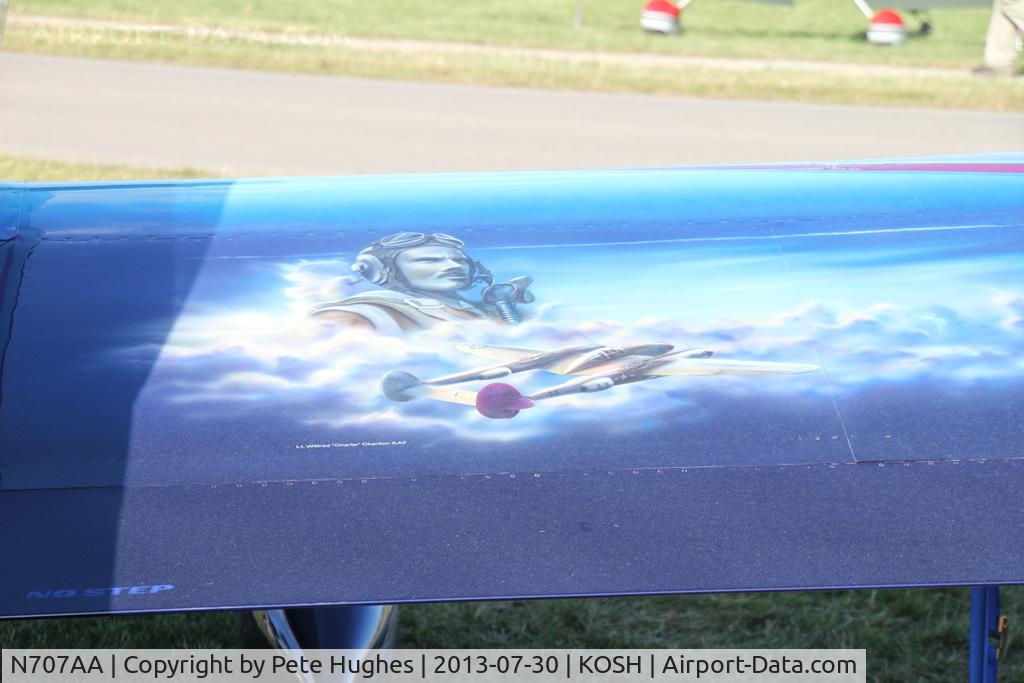 N707AA, 2012 Vans RV-8 C/N 80481, N707AA - superb paint job!