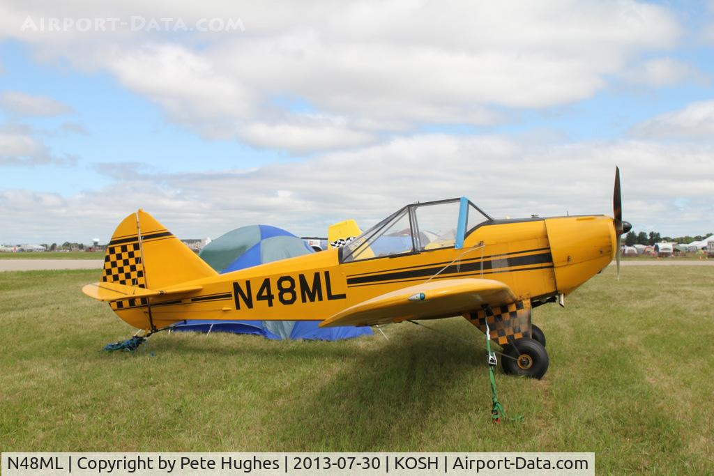 N48ML, 1971 Bowers Fly Baby 1A C/N CM-1, N48ML at Oshkosh 2013