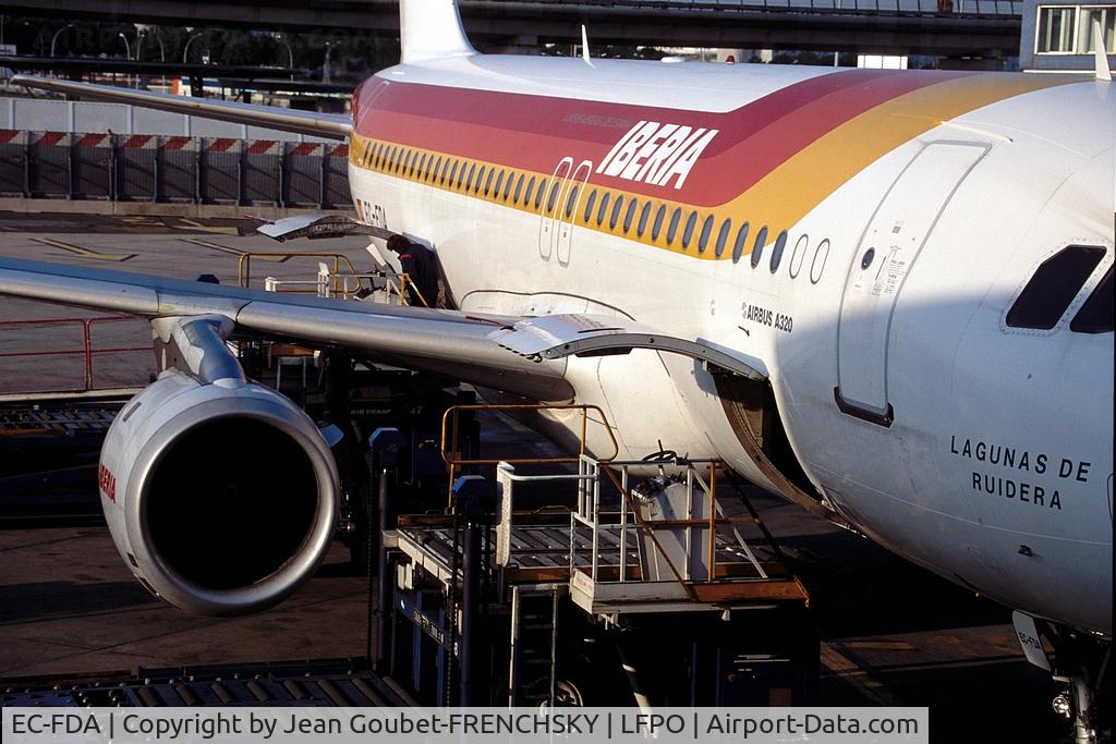 EC-FDA, 1991 Airbus A320-211 C/N 176, at ORLY South to Madrid Barajas