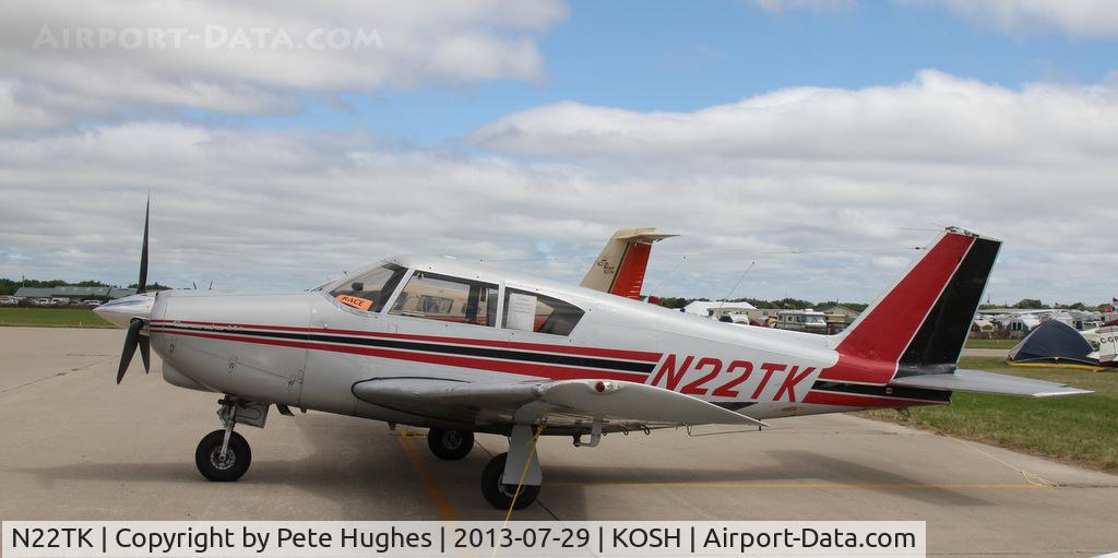 N22TK, 1963 Piper PA-24-250 Comanche C/N 24-3541, N22TK at Oshkosh 2013
