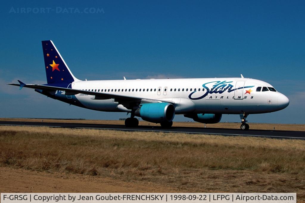F-GRSG, 1997 Airbus A320-214 C/N 737, ex STAR Airlines, now Meridiana