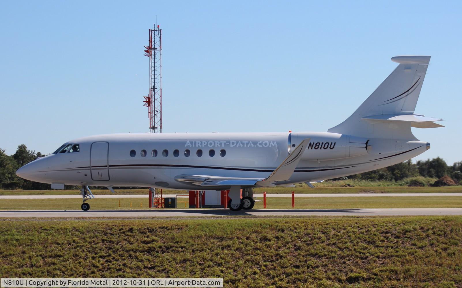 N810U, 2007 Dassault Falcon 2000EX C/N 126, Falcon 2000EX