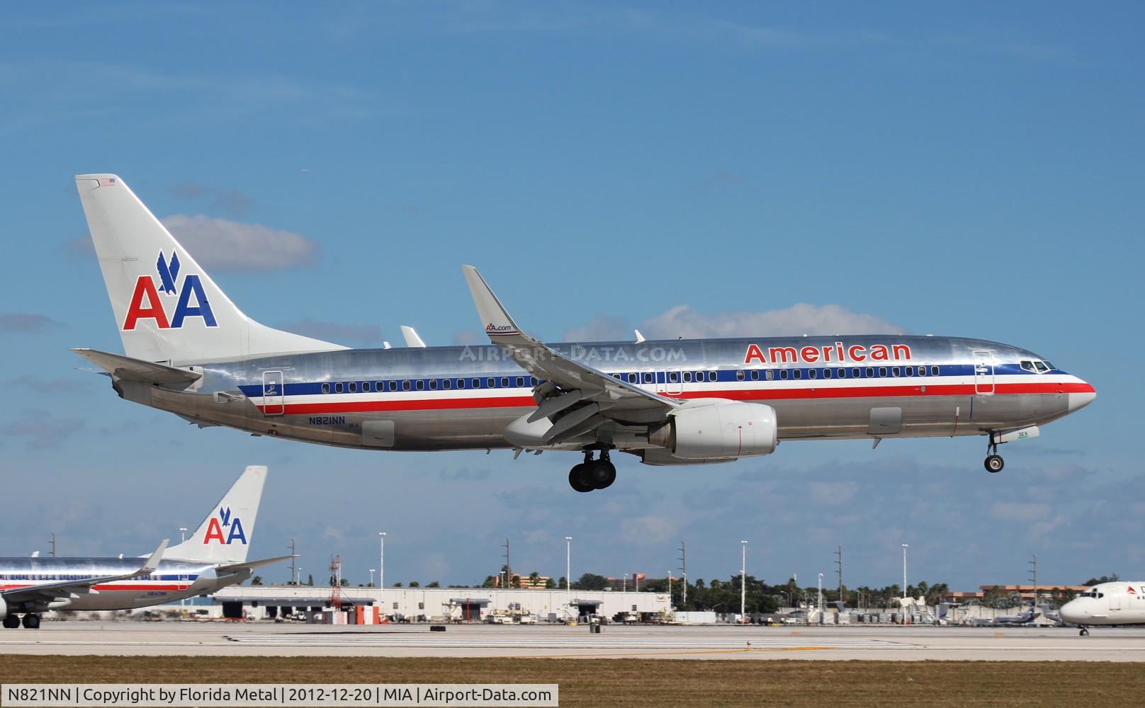 N821NN, 2009 Boeing 737-823 C/N 30912, American 737-800