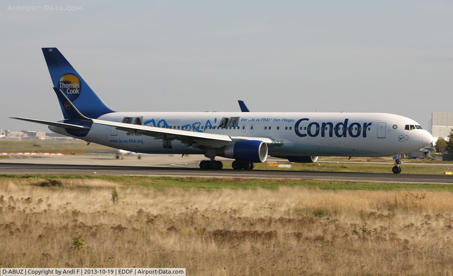 D-ABUZ, 1991 Boeing 767-330/ER C/N 25209, Condor Boeing 767-330(ER)