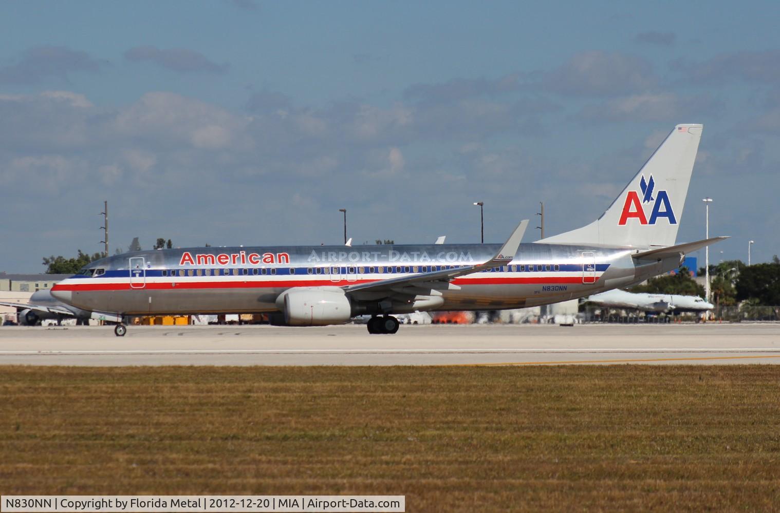 N830NN, 2010 Boeing 737-823 C/N 31091, American 737-800