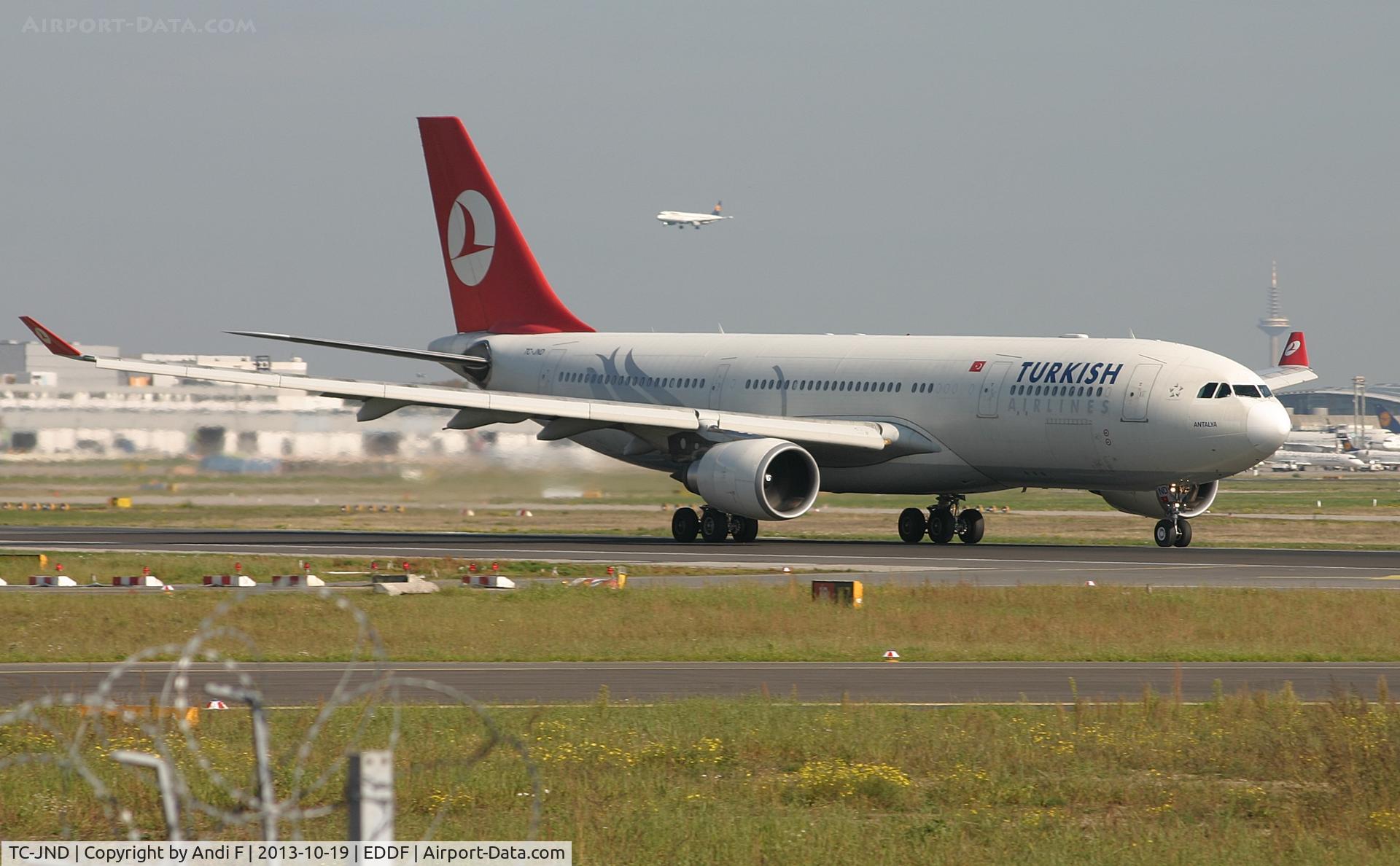 TC-JND, 2006 Airbus A330-203 C/N 754, Turkish Airlines Airbus A330-203