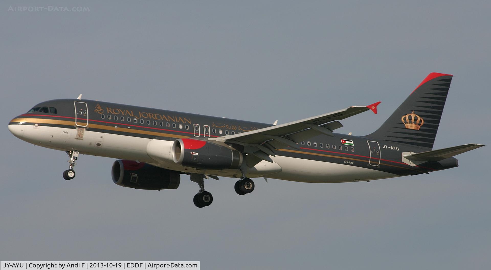 JY-AYU, 2012 Airbus A320-232 C/N 5128, Royal Jordanian Airbus A320-232