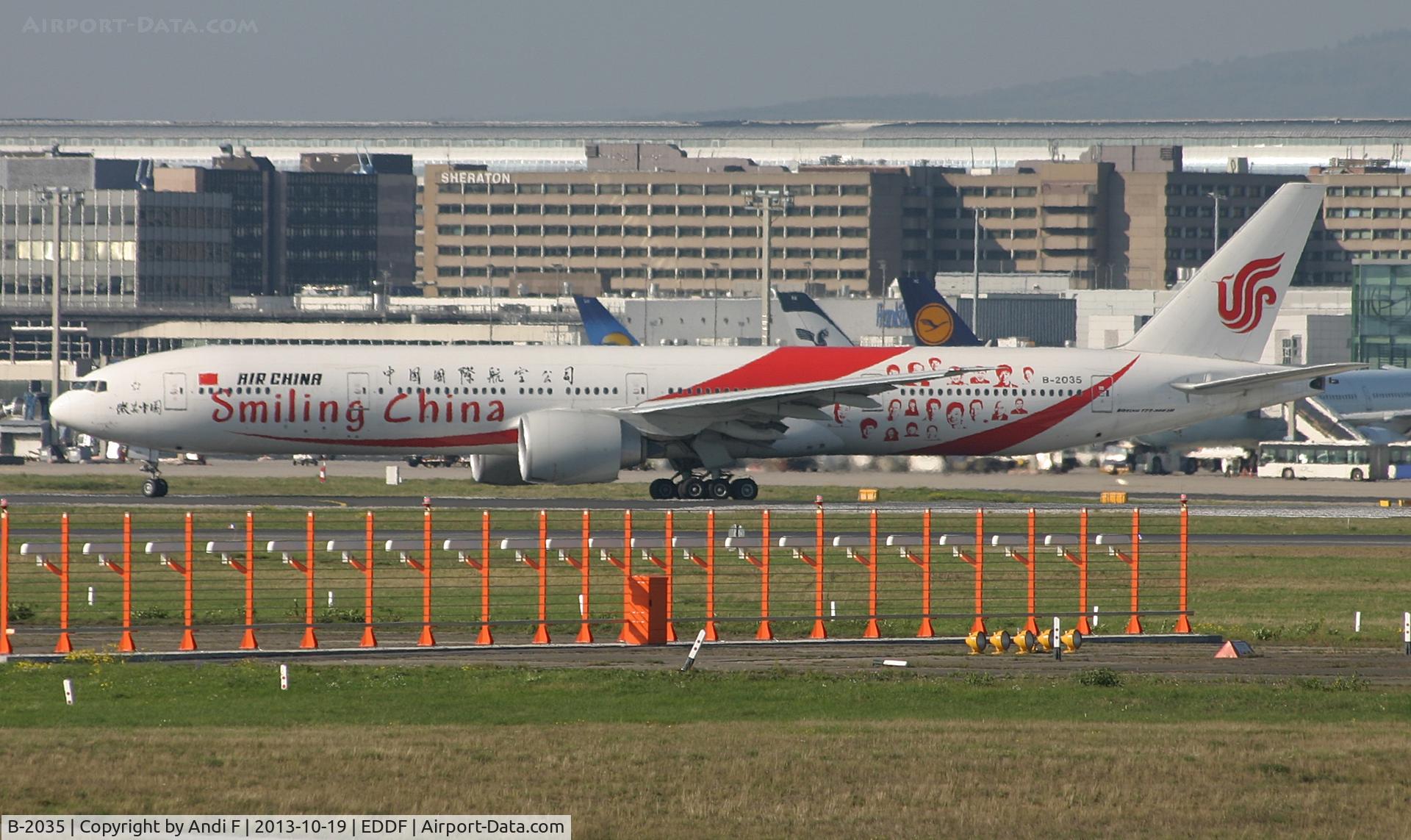 B-2035, 2012 Boeing 777-39L/ER C/N 38674, Air China Boeing 777-39L(ER)