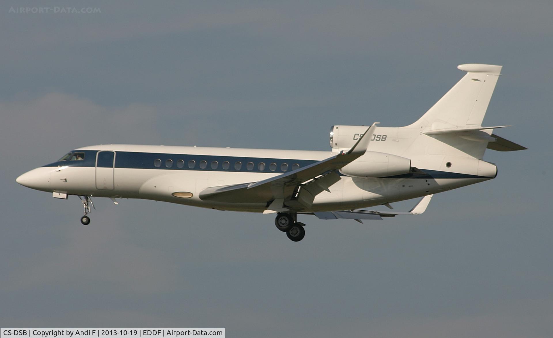 CS-DSB, 2008 Dassault Falcon 7X C/N 43, NetJets Europe Dassault Falcon 7X