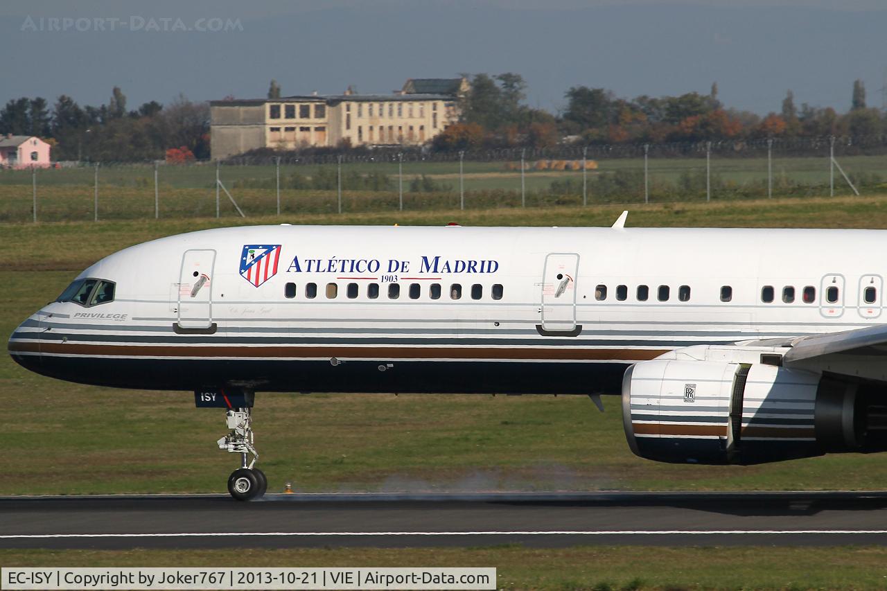 EC-ISY, 1993 Boeing 757-256 C/N 26241, Privilege Style (Atletico Madrid)