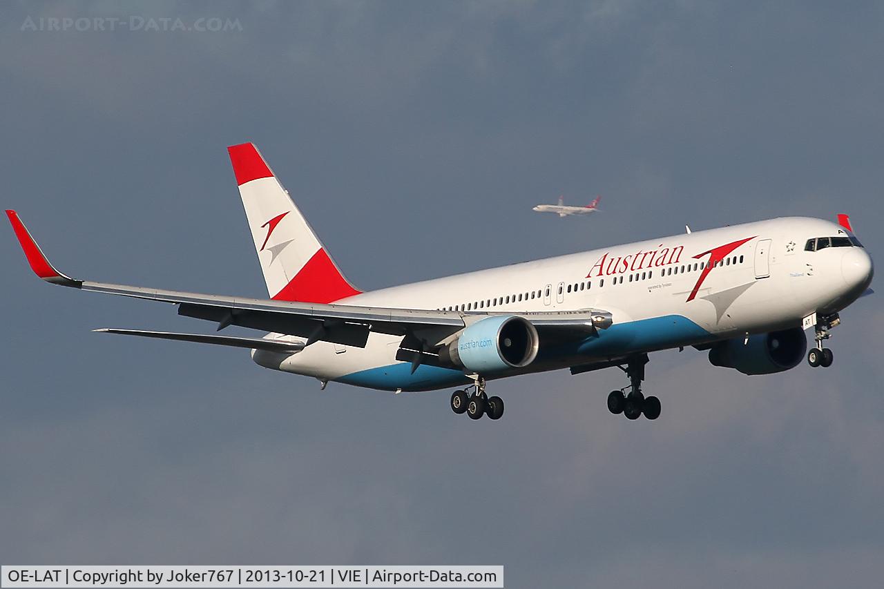 OE-LAT, 1991 Boeing 767-31A C/N 25273, Austrian Airlines