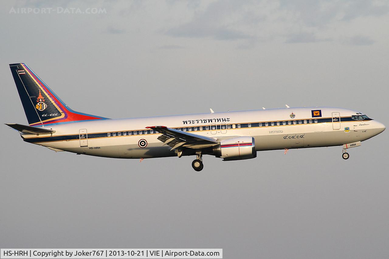 HS-HRH, 1990 Boeing 737-448 C/N 24866, Thailand - Air Force