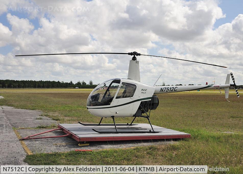N7512C, 2003 Robinson R22 BETA C/N 3484, Tamiami