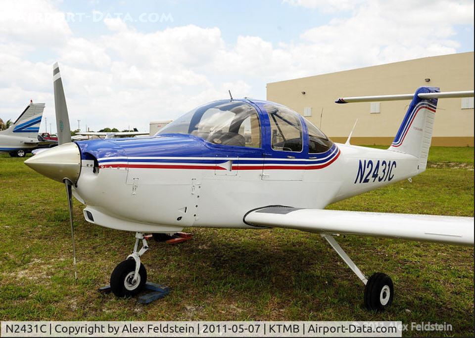 N2431C, Piper PA-38-112 Tomahawk Tomahawk C/N 38-79A0182, Tamiami