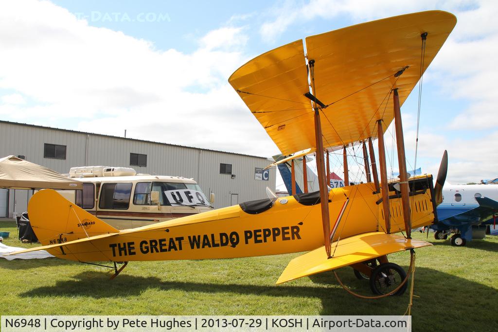 N6948, 1917 Standard J-1 C/N 1956, N6948 at Oshkosh 2013