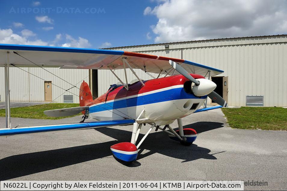 N6022L, 1975 Great Lakes 2T-1A-2 Sport Trainer C/N 0712, Tamiami
