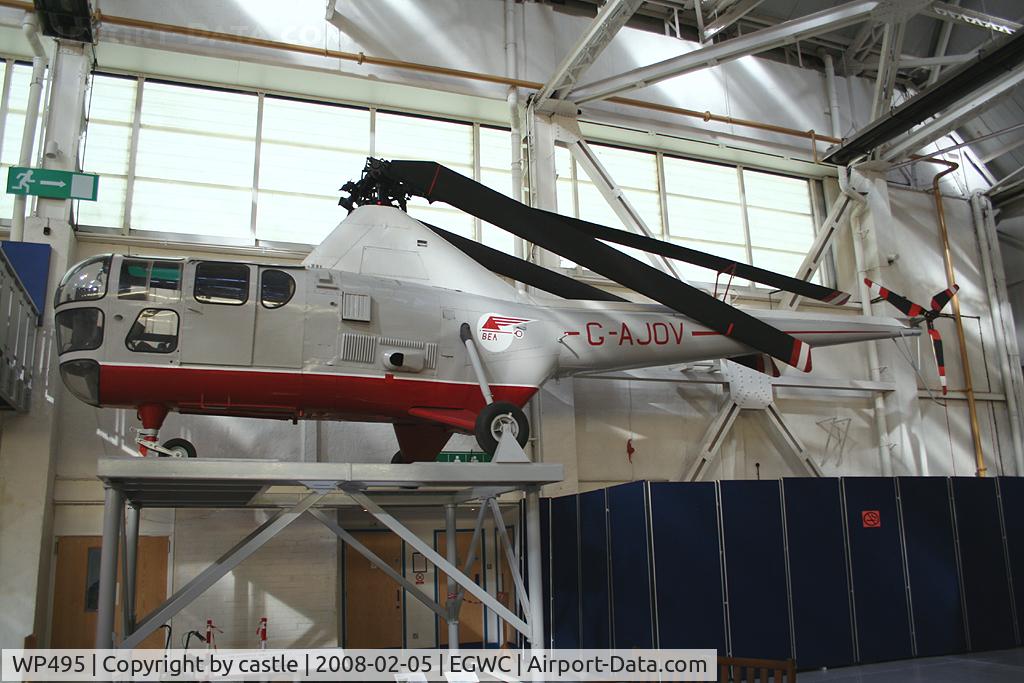 WP495, Westland Dragonfly HR.3 C/N WA/H/80, seen @ Cosford