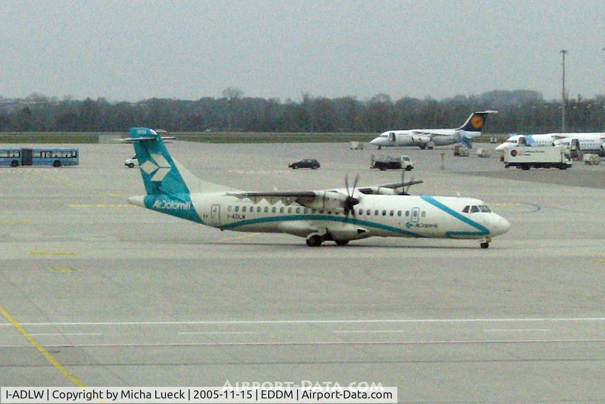 I-ADLW, 2004 ATR 72-212A C/N 707, At Munich