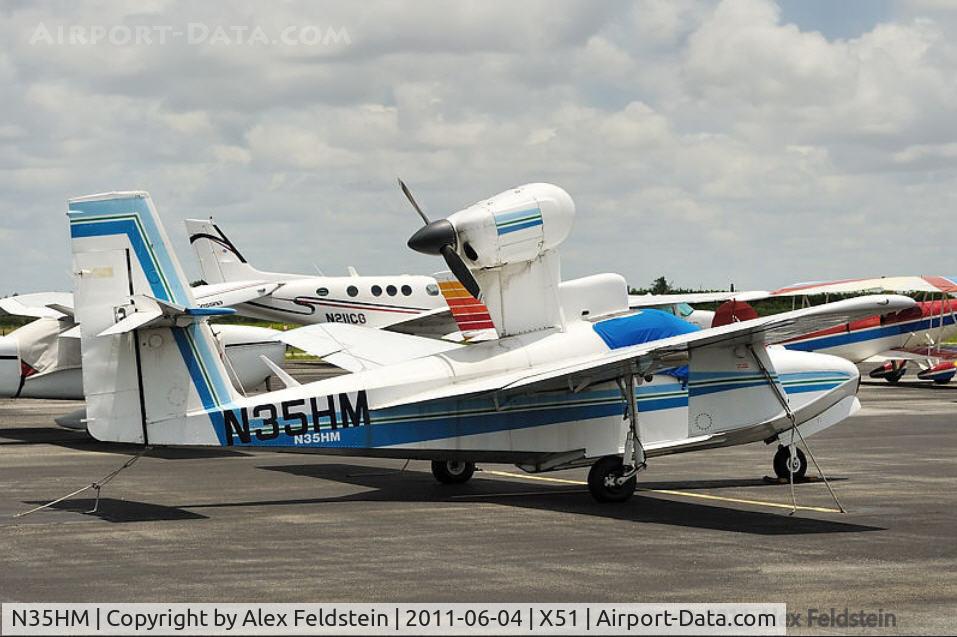 N35HM, 1983 Lake LA-4-200 Buccaneer C/N 1075, @Homestead General