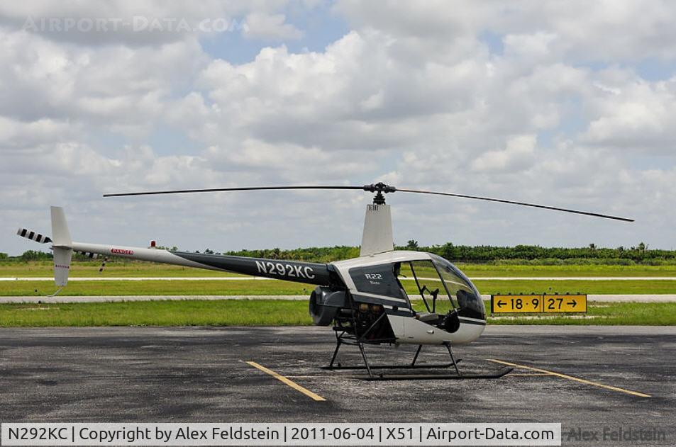 N292KC, 1992 Robinson R22 BETA C/N 2257, @Homestead General
