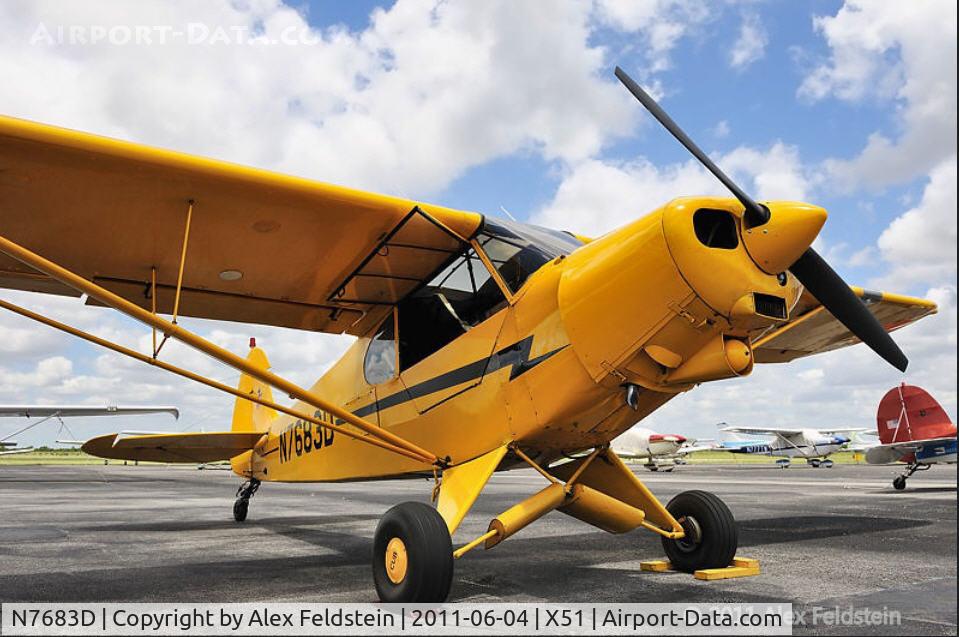 N7683D, 1957 Piper PA-18A 150 Super Cub C/N 18-5905, @Homestead General