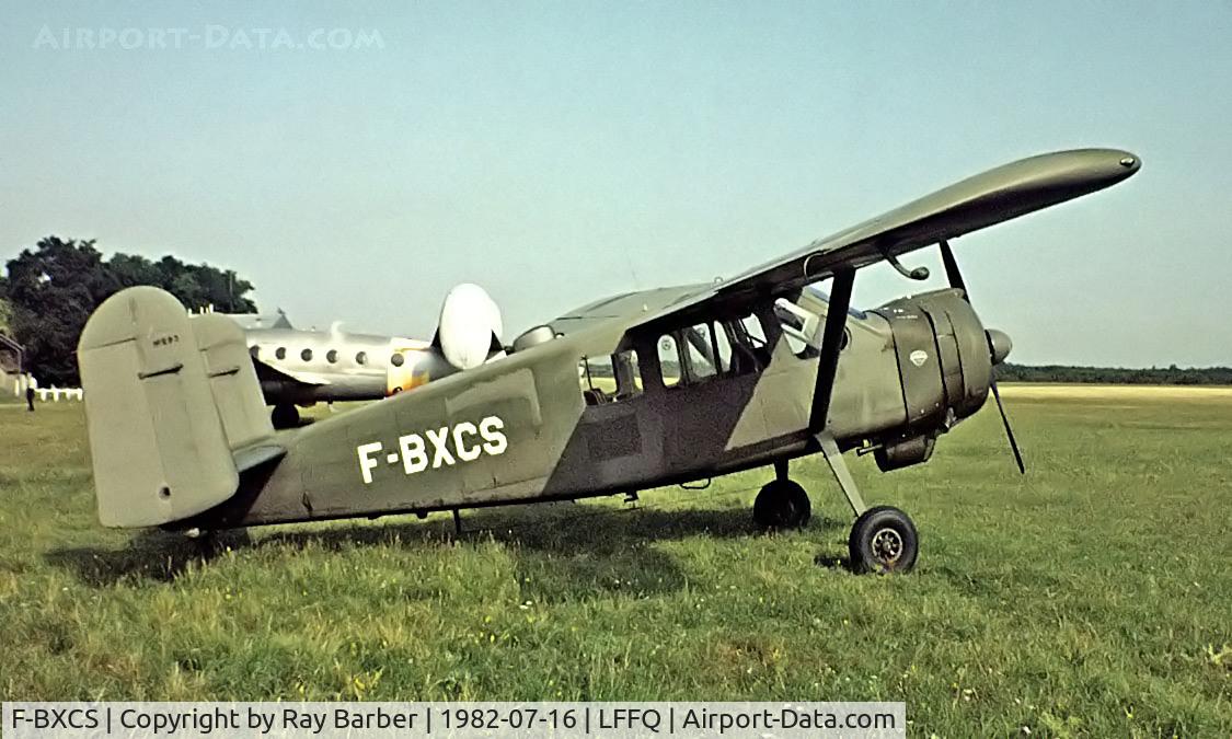 F-BXCS, Max Holste MH-1521M Broussard C/N 293, Max Holste MH.1521C Broussard [293] La Ferte Alais~F 16/07/1982. Taken from a slide.