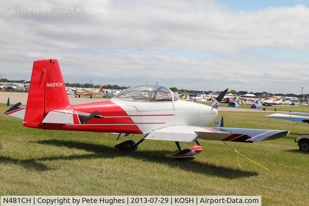 N481CH, 2007 Vans RV-8A C/N 81481, N481CH at Oshkosh 2013