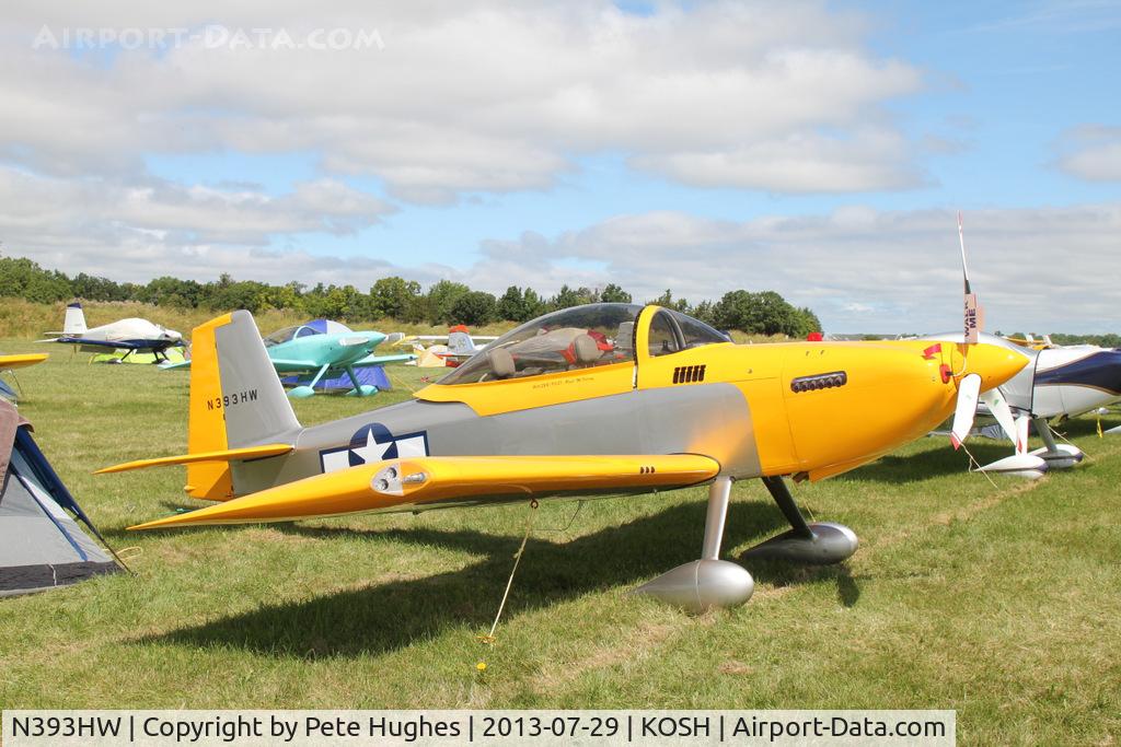 N393HW, Vans RV-8 C/N 82885, N393HW at Oshkosh 2013