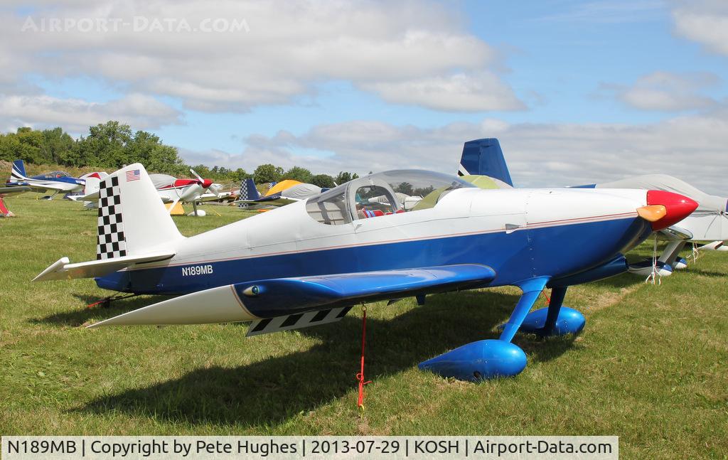 N189MB, Vans RV-6 C/N 001 (N189MB), N189MB at Oshkosh 2013