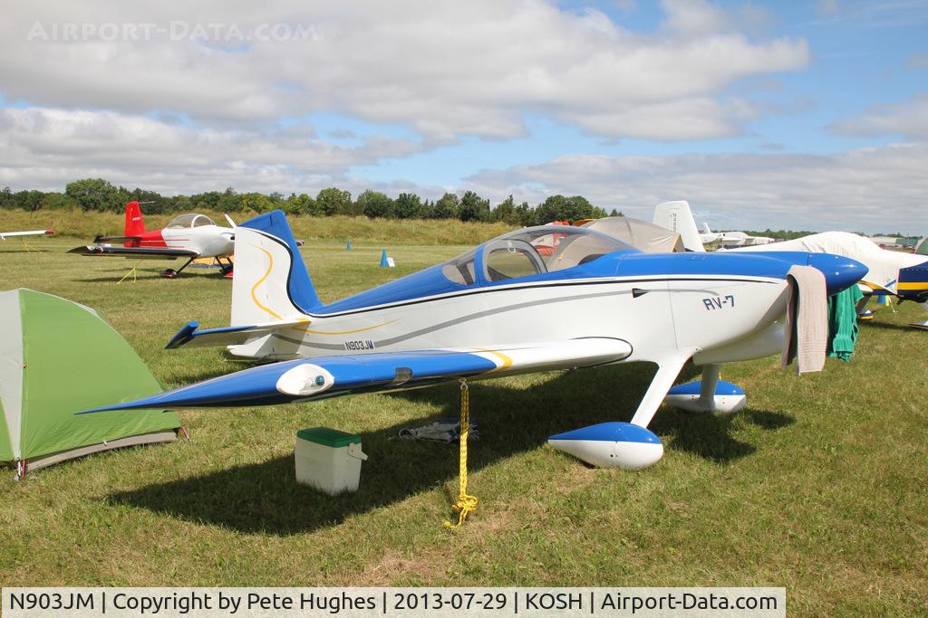 N903JM, 2007 Vans RV-7 C/N 70607, N903JM at Oshkosh 2013