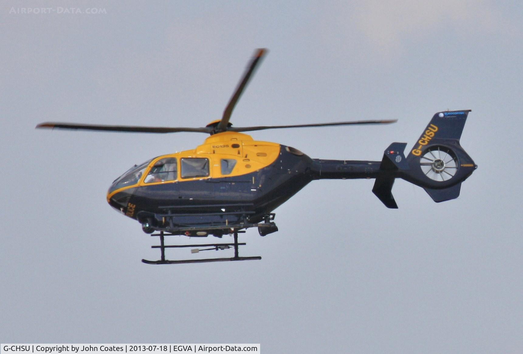 G-CHSU, 1998 Eurocopter EC-135T-1 C/N 0079, Practice at RIAT 2013