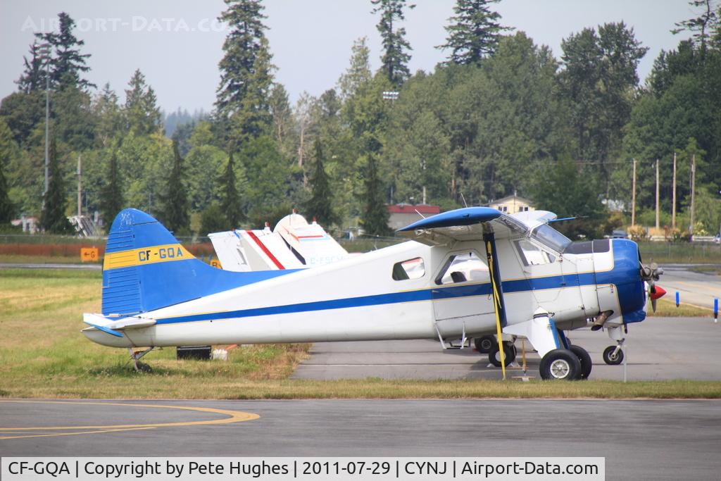 CF-GQA, 1950 De Havilland Canada DHC-2 Beaver Mk.1 C/N 72, Beaver CF-GQA at Langley, BC