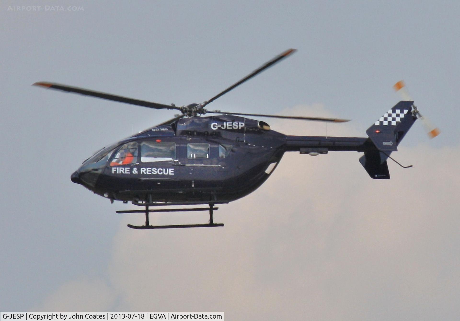 G-JESP, 2013 Eurocopter EC-145 (BK-117C-2) C/N 9570, Practice at RIAT 2013