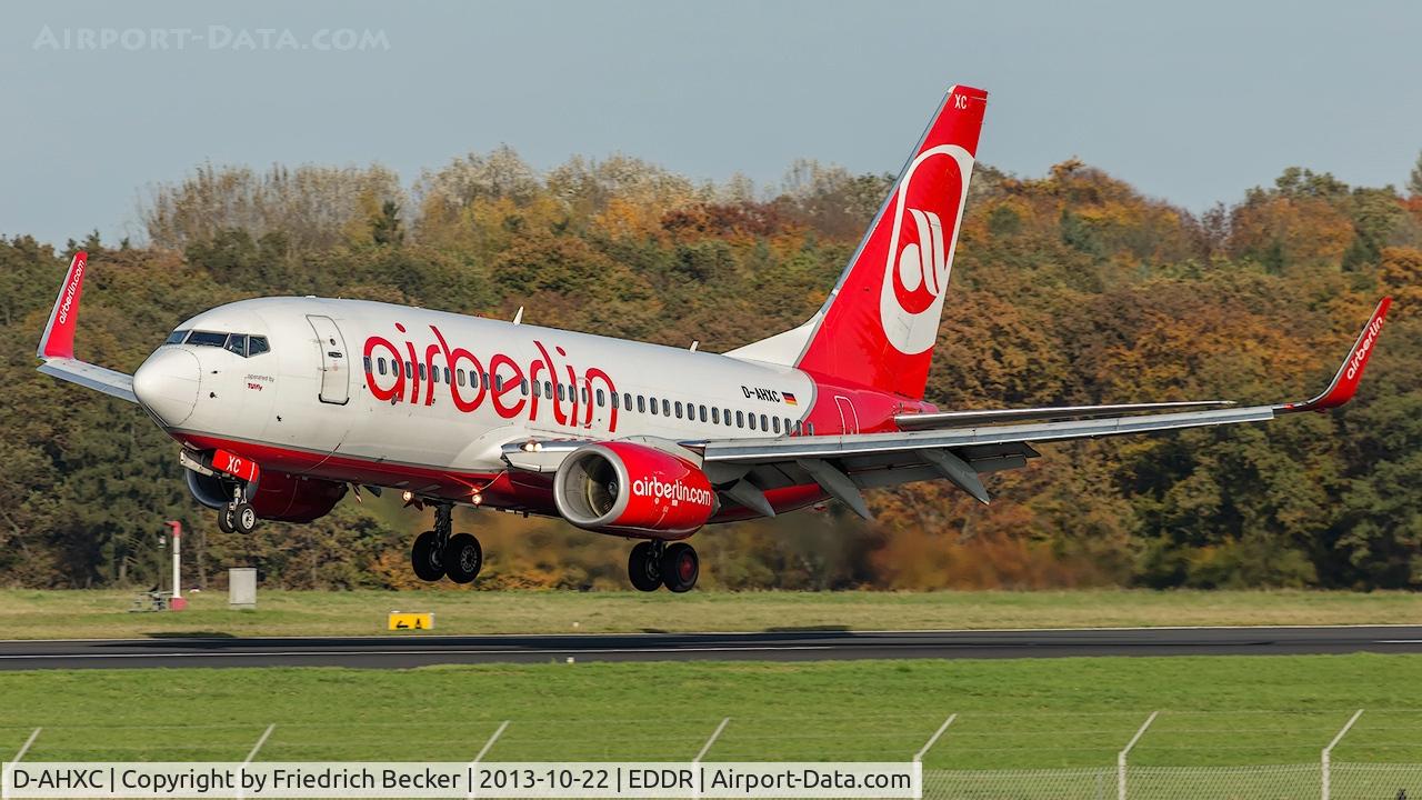 D-AHXC, 2007 Boeing 737-7K5 C/N 34693, BER76Z / AB9009 inbound from Palma