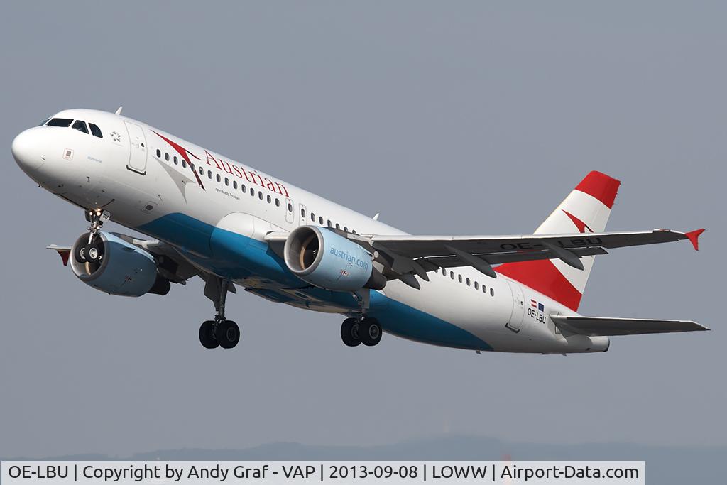 OE-LBU, 2001 Airbus A320-214 C/N 1478, Austrian Airlines A320