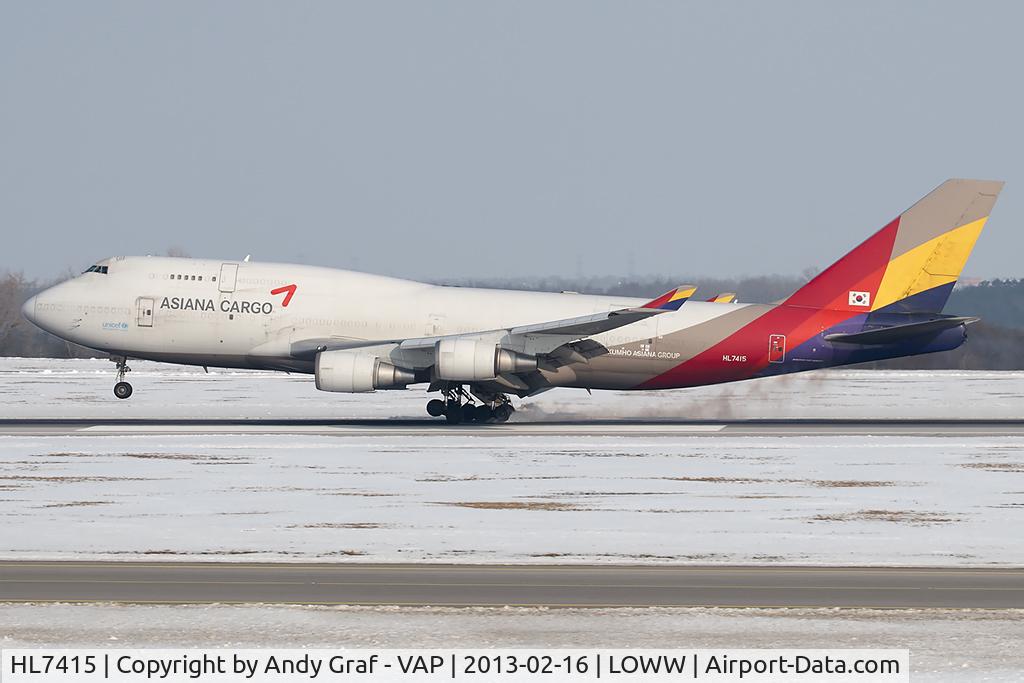 HL7415, 1993 Boeing 747-48EM(BDSF) C/N 25777, Asiana 747-400