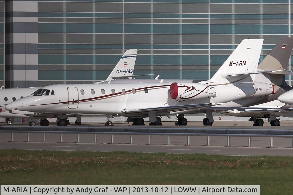 M-ARIA, 2007 Hawker Beechcraft Hawker 850XP C/N 258876, Cessna 680