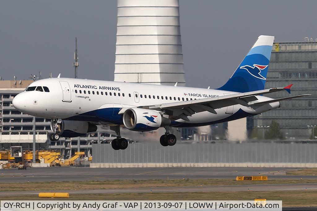 OY-RCH, 2004 Airbus A319-112 C/N 2186, Atlantic Airways A319