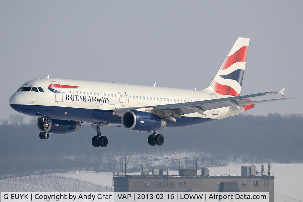 G-EUYK, 2010 Airbus A320-232 C/N 4551, British Airways A320