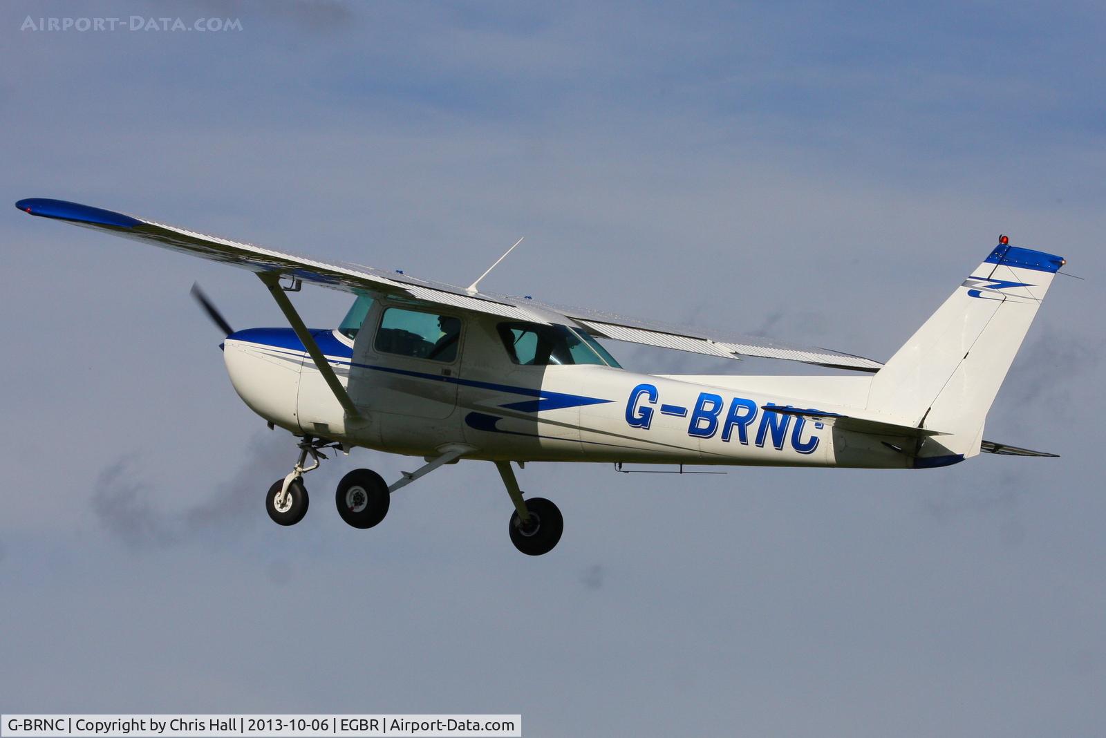 G-BRNC, 1976 Cessna 150M C/N 150-78833, at Breighton's Pre Hibernation Fly-in, 2013