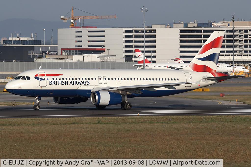 G-EUUZ, 2008 Airbus A320-232 C/N 3649, British Airways A320