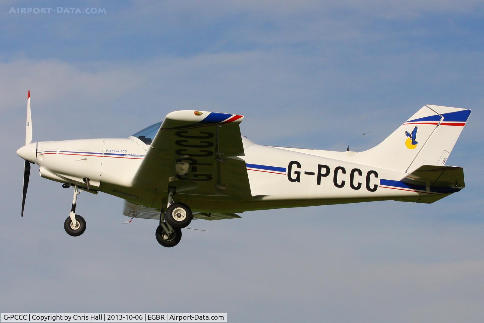G-PCCC, 2004 Alpi Aviation Pioneer 300 C/N PFA 330-14220, at Breighton's Pre Hibernation Fly-in, 2013
