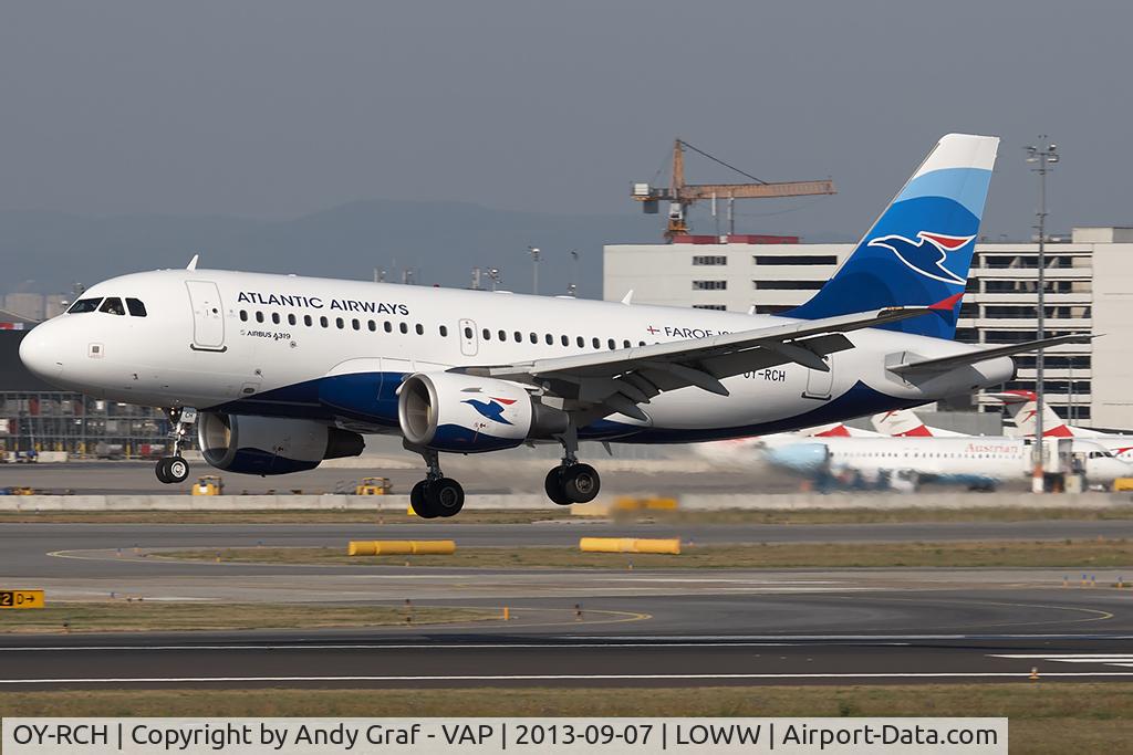 OY-RCH, 2004 Airbus A319-112 C/N 2186, Atlantic Airways A319