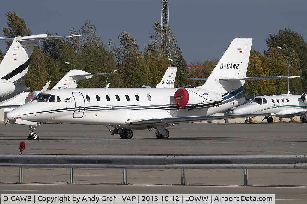 D-CAWB, 2011 Cessna 680 Citation Sovereign C/N 680-0319, Cessna 680